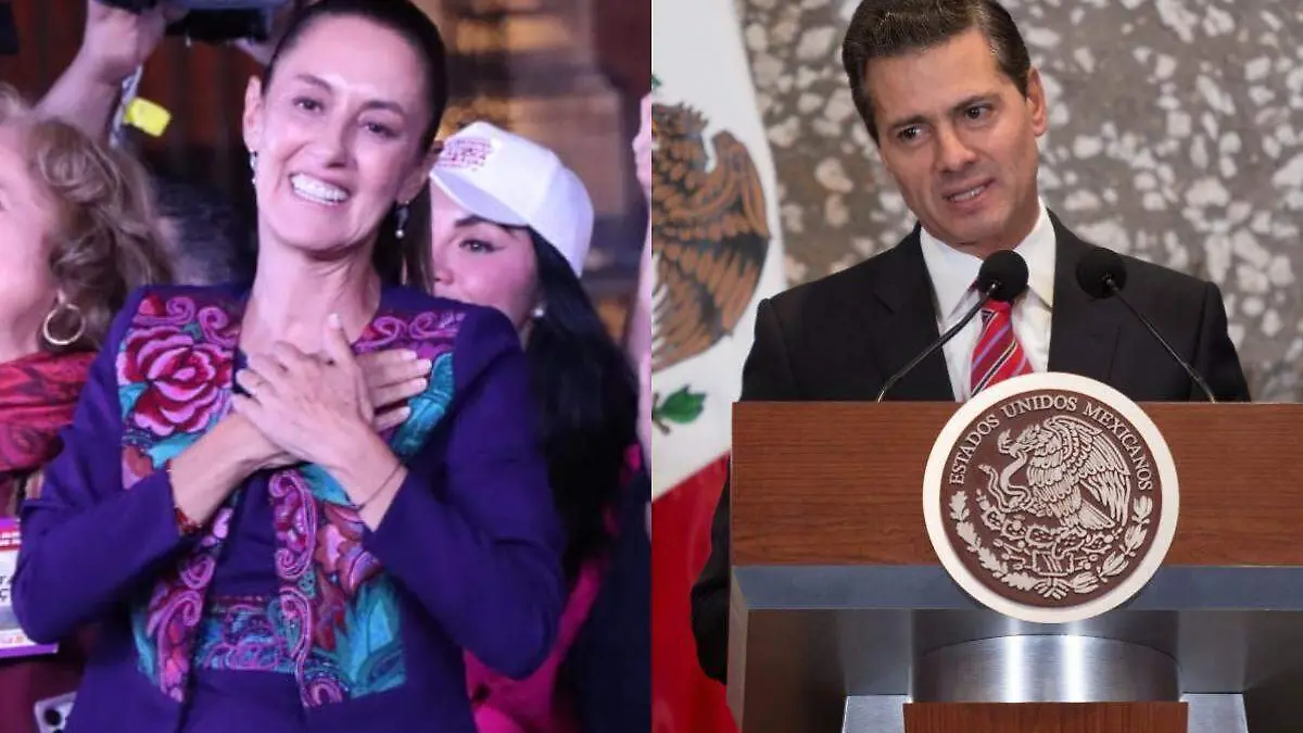 Peña Nieto felicita a Sheinbaum (1)